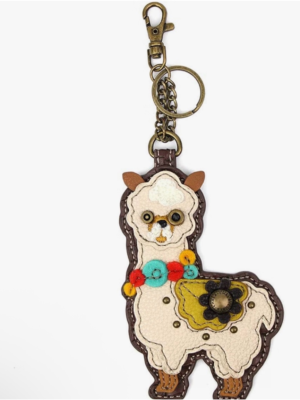 Chala llama keychain bag charm coin purse NWT